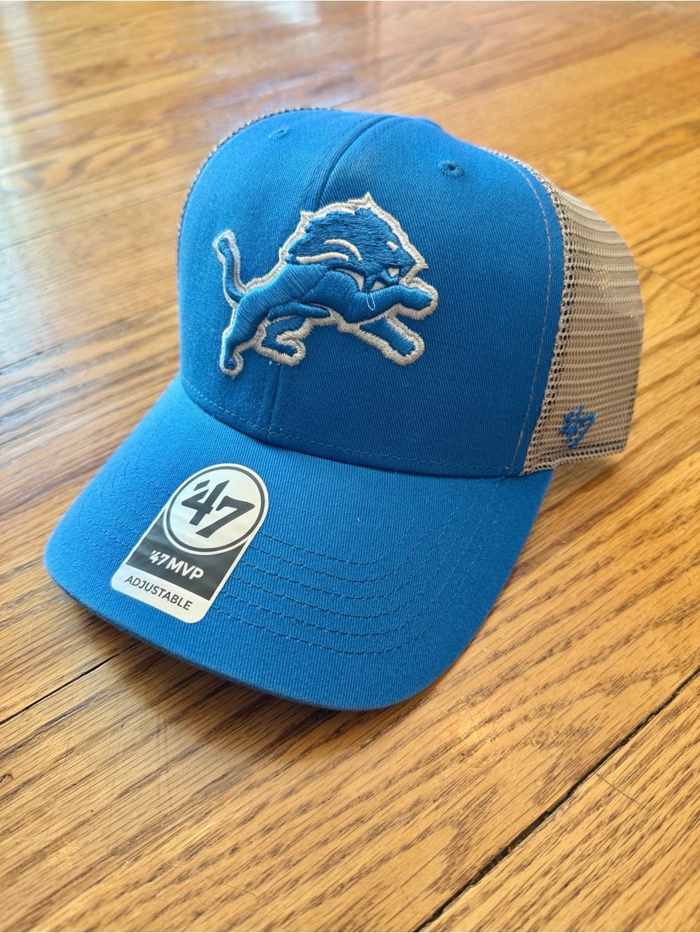Men's '47 Blue Detroit Lions Flagship MVP
Snapback Hat